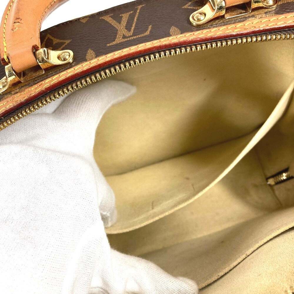 LOUIS VUITTON Brown Monogram Canvas Shoulder Bag - Picture 16 of 16